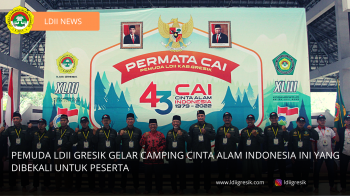 Pemuda LDII Gresik Gelar Camping Cinta Alam Indonesia Ini Yang Dibekali Untuk Peserta