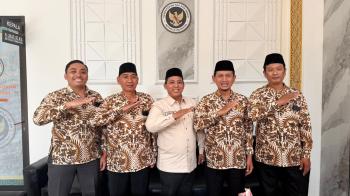 LDII Gresik Perkuat Sinergi dengan Kemenhaj, Kenalkan KBIHU Minhajurrosyidin untuk Tingkatkan Layana