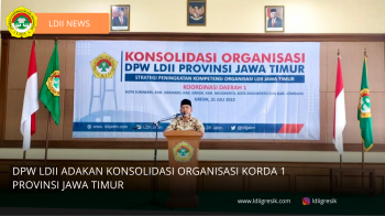DPW LDII Adakan Konsolidasi Organisasi Korda 1 Provinsi Jawa Timur