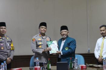 Kapolres Gresik AKBP Rovan Kunjungi LDII Gresik