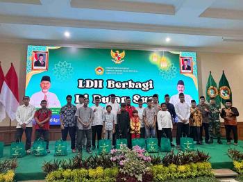 LDII Gresik Salurkan 1.500 Santunan Untuk Yatim dan Dhuafa