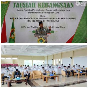 DPD LDII Gresik Hadiri Tausiyah Kebangsaan Oleh Wakil Ketua Umum MUI Pusat