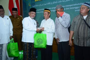 LDII Gresik Bagikan 1.500 Paket Santunan Kepada Dhuafa dan Yatim-Piatu