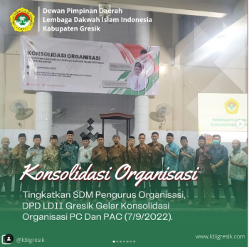 Tingkatkan SDM Pengurus Organisasi, DPD LDII Gresik Gelar Konsolidasi Organisasi PC dan PAC